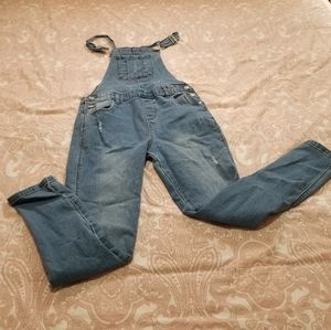 denim overalls